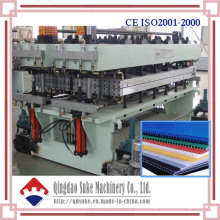 PP PC Hollow Grid Board Extruder Machine